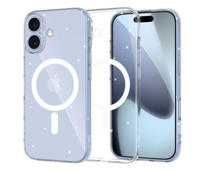 Etui do telefonów TECH-PROTECT Flexair Magsafe do Iphone 17 Glitter 5906302319534